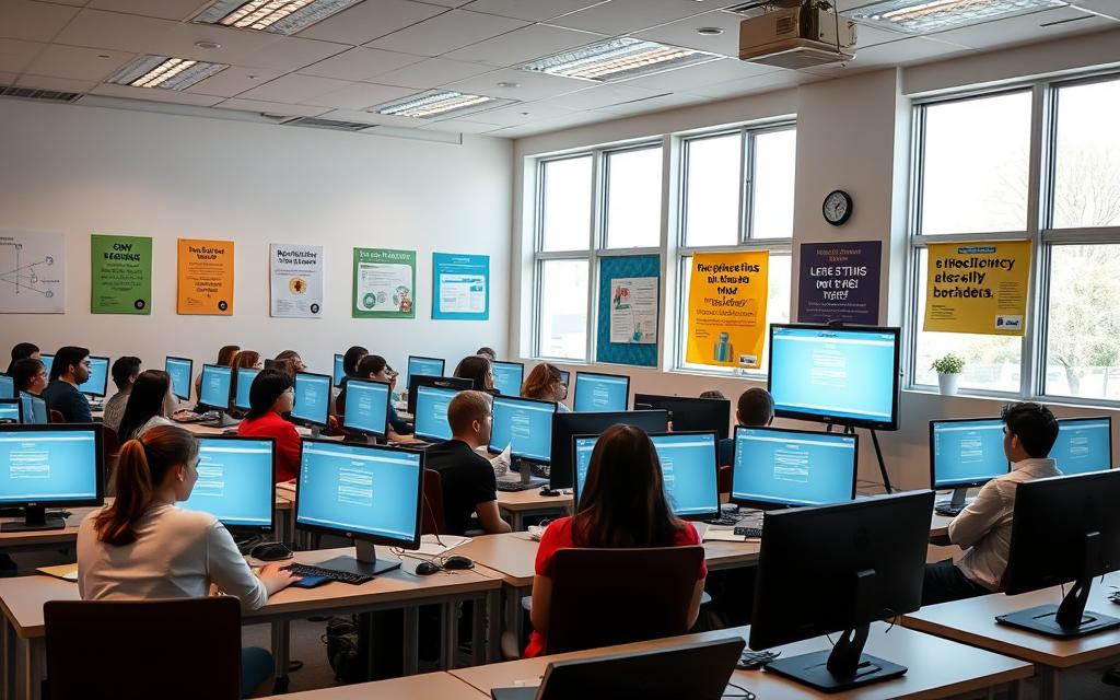 digital literacy training classroom