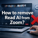 How to remove read ai from zoom?
